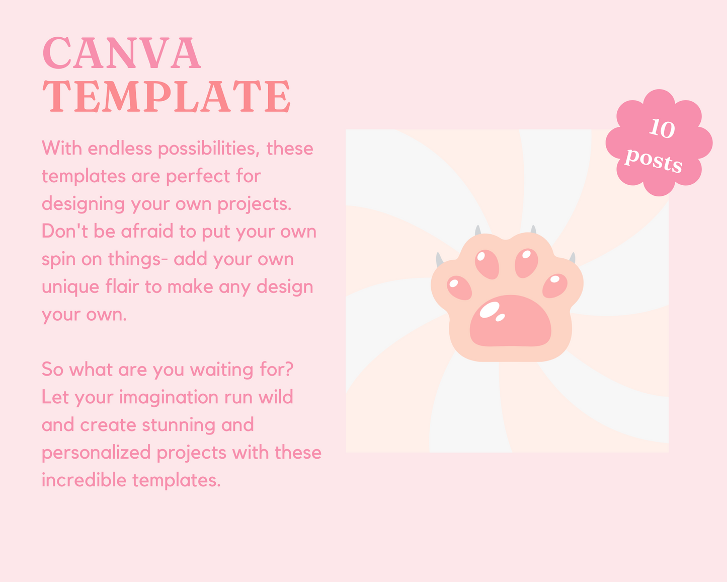 Cute Pastel Pet Notepads – Canva Template (3.5x3.5 inches) – Instant Download – Commercial Use