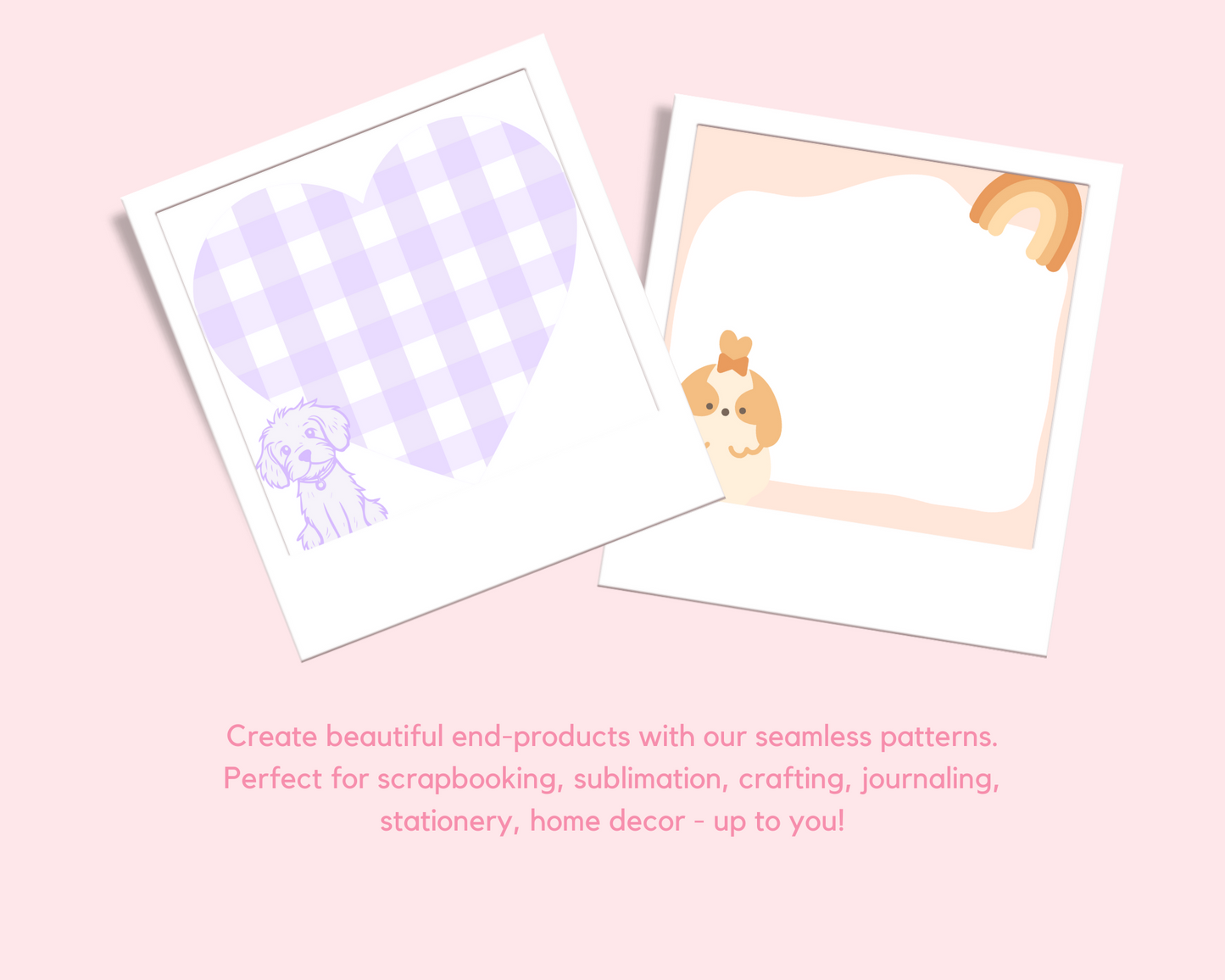 Cute Pastel Pet Notepads – Canva Template (3.5x3.5 inches) – Instant Download – Commercial Use