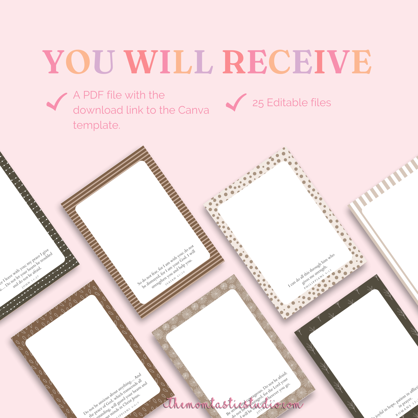Faith & Notes Boho Notepad Template – A4 Size – PDF - Canva Template