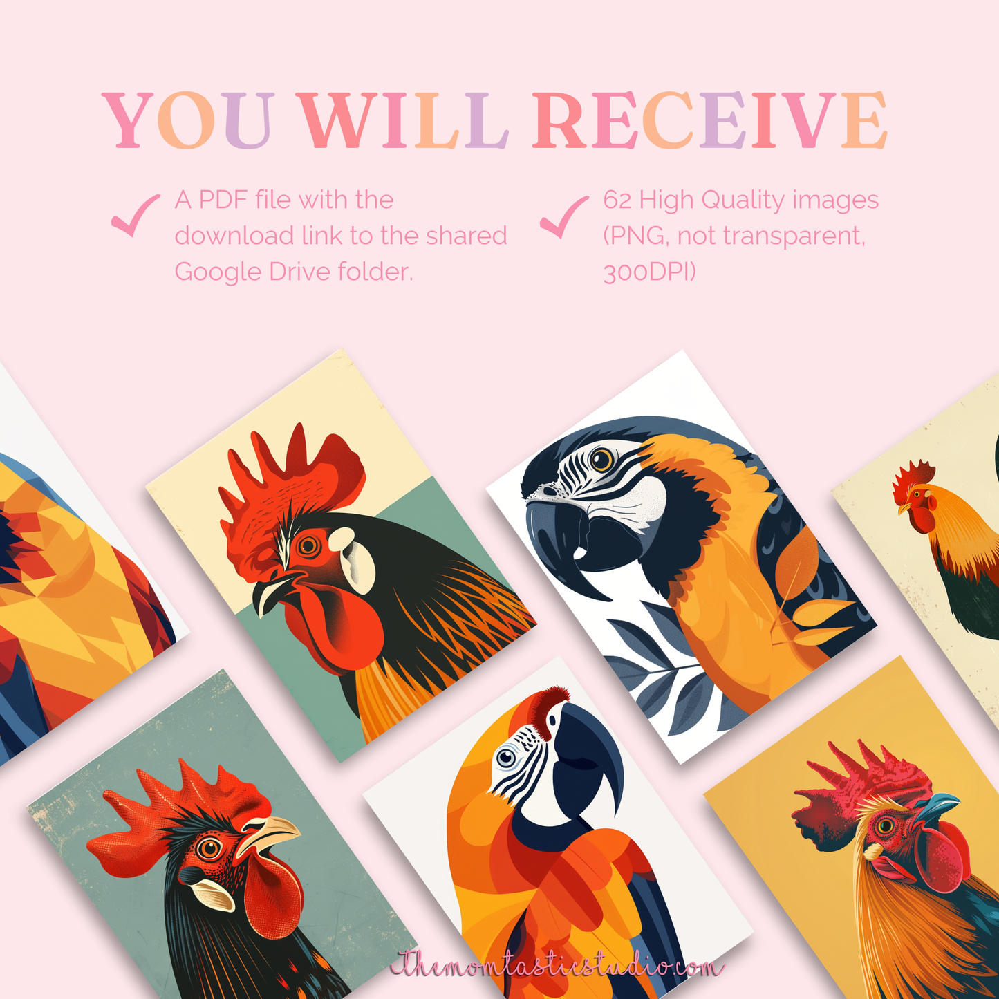 Scandinavian Minimalist Art Prints Illustration Set - 300 DPI – Instant Download – Commercial Use