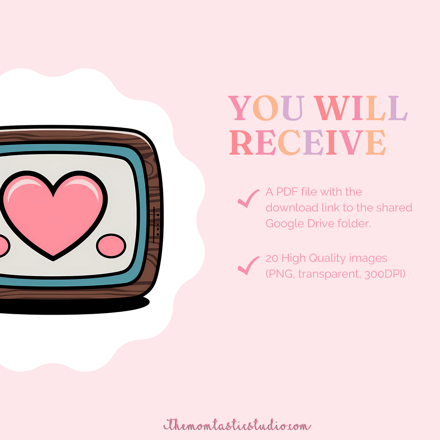 Home Sweet Kawaii Clipart Set – Instant Download – 300 DPI - Commercial Use (Transparent PNG)