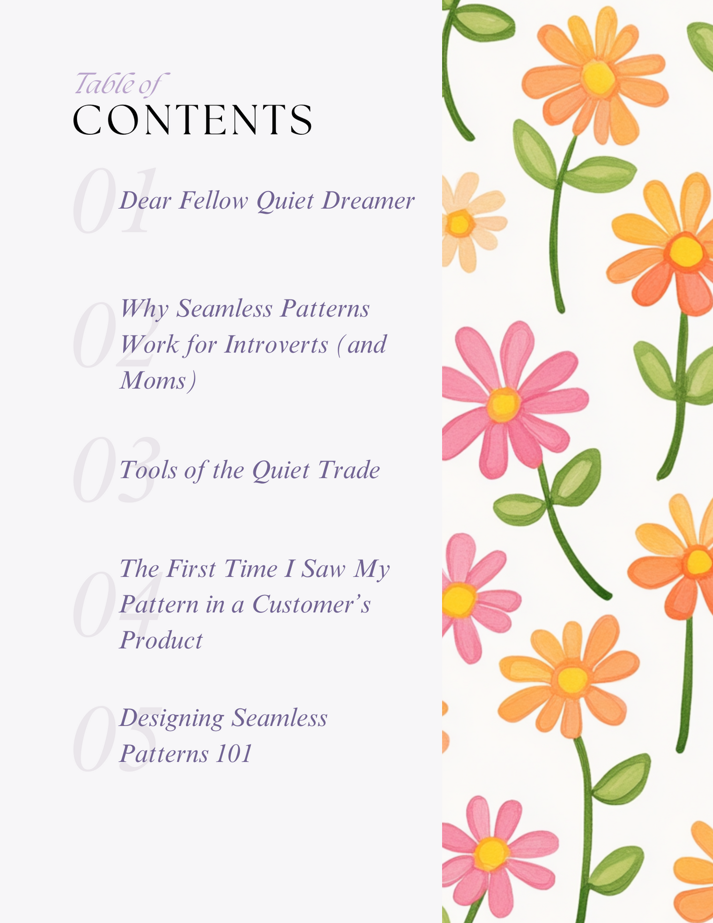 Seamless Patterns Made Simple (E-Book)