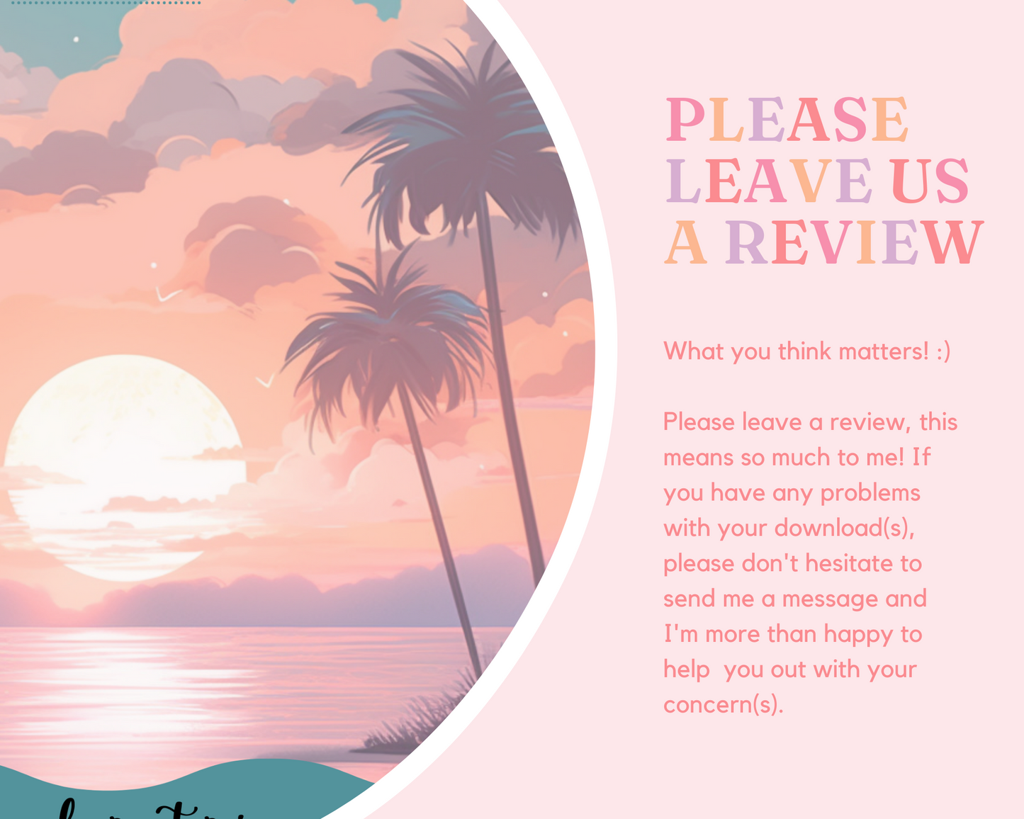 Inspirational Affirmation Memo Pad – Digital Template (3.5x3.5 inches) – Instant Download – Printable Self-Love Notes Commercial Use
