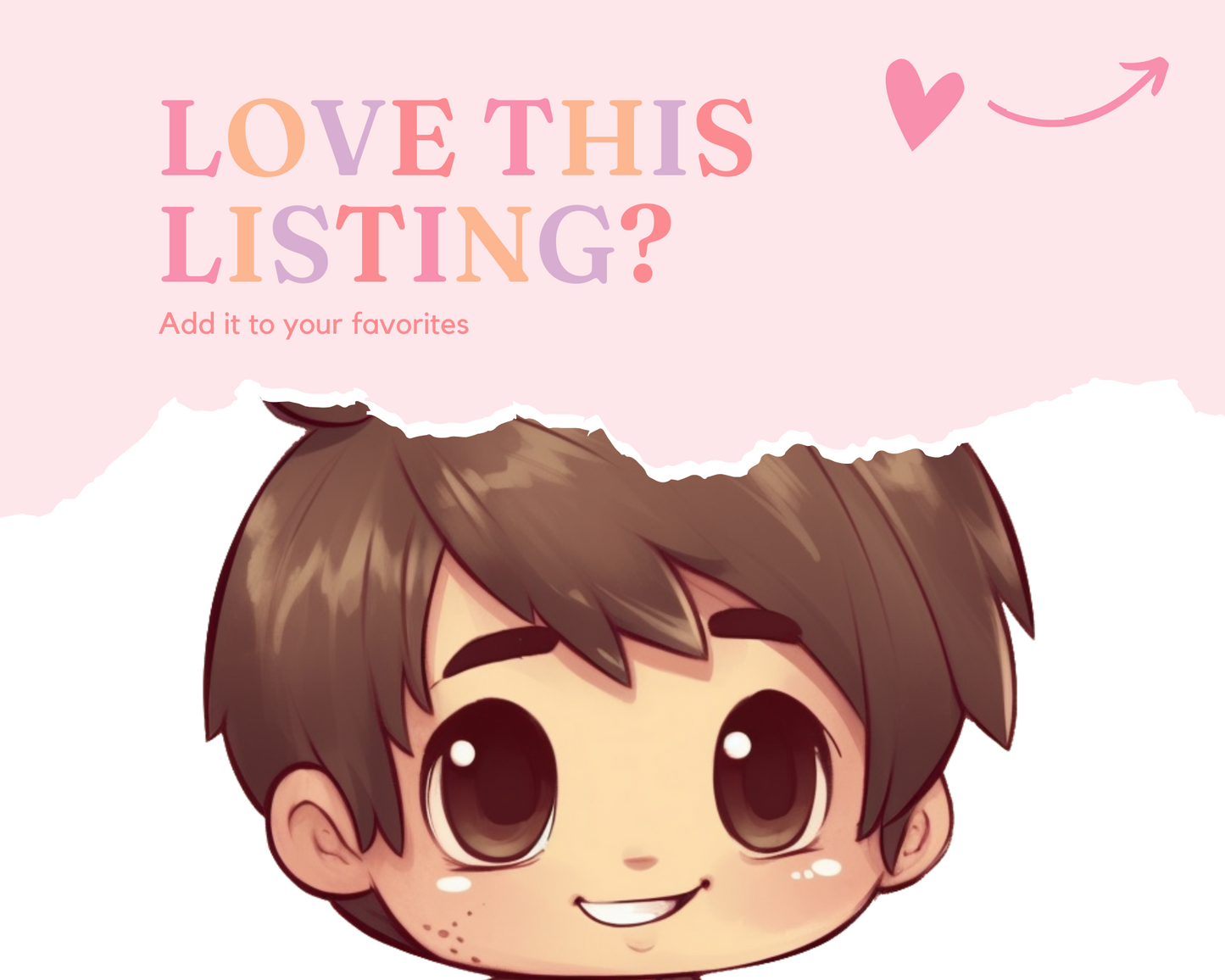Adorable Playful Chibi Boy Stickers Clipart –Printable – Instant Download – High-Quality PNG - Transparent Background - Commercial Use