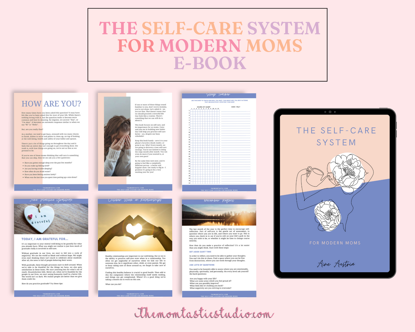 The Self-Care System for Modern Moms Ebook