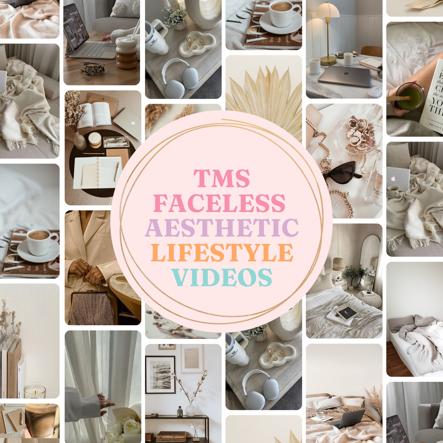 [1300+ Bundle] Aesthetic Faceless Lifestyle Videos