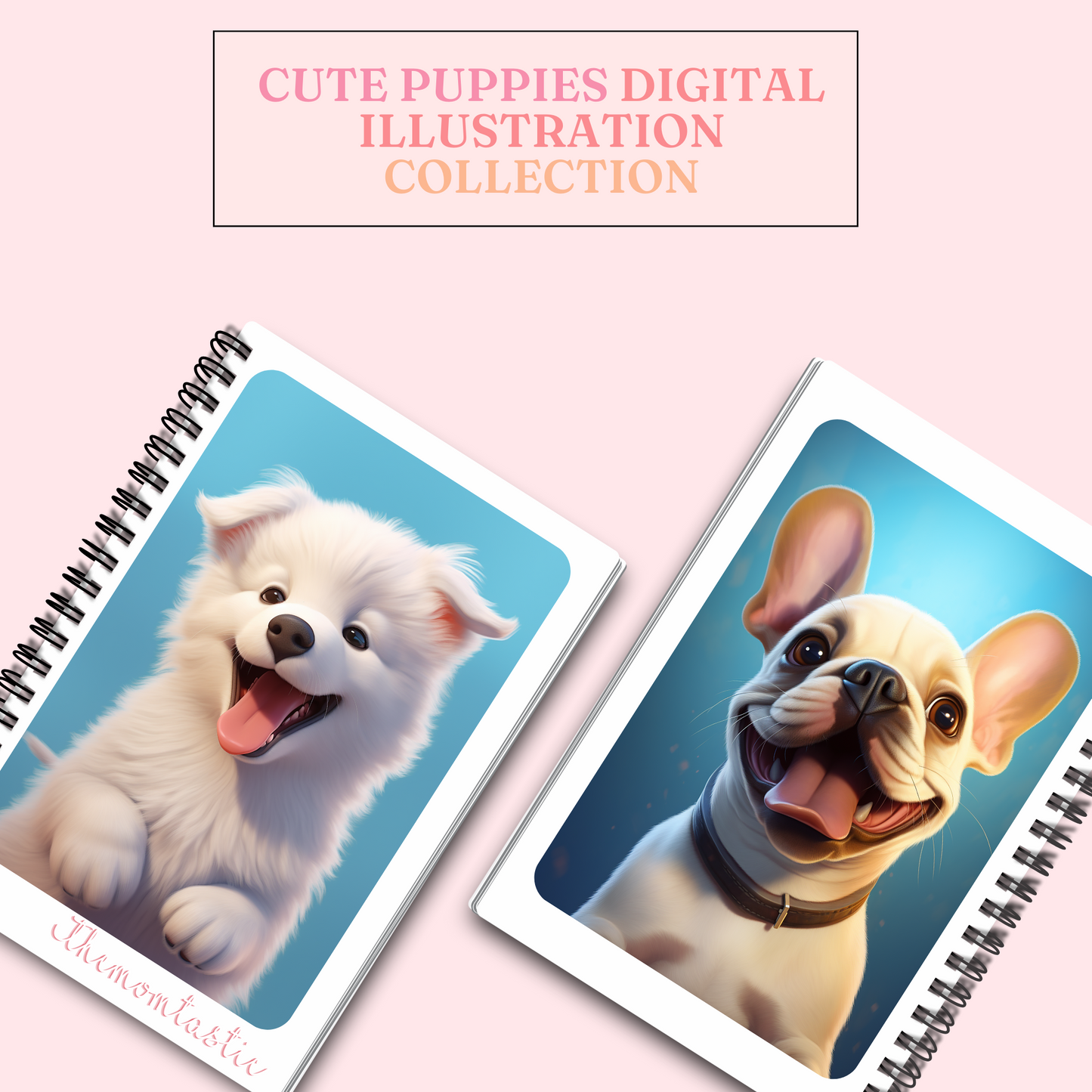 Cute Puppies Images 300DPI – Instant Download – Commercial Use