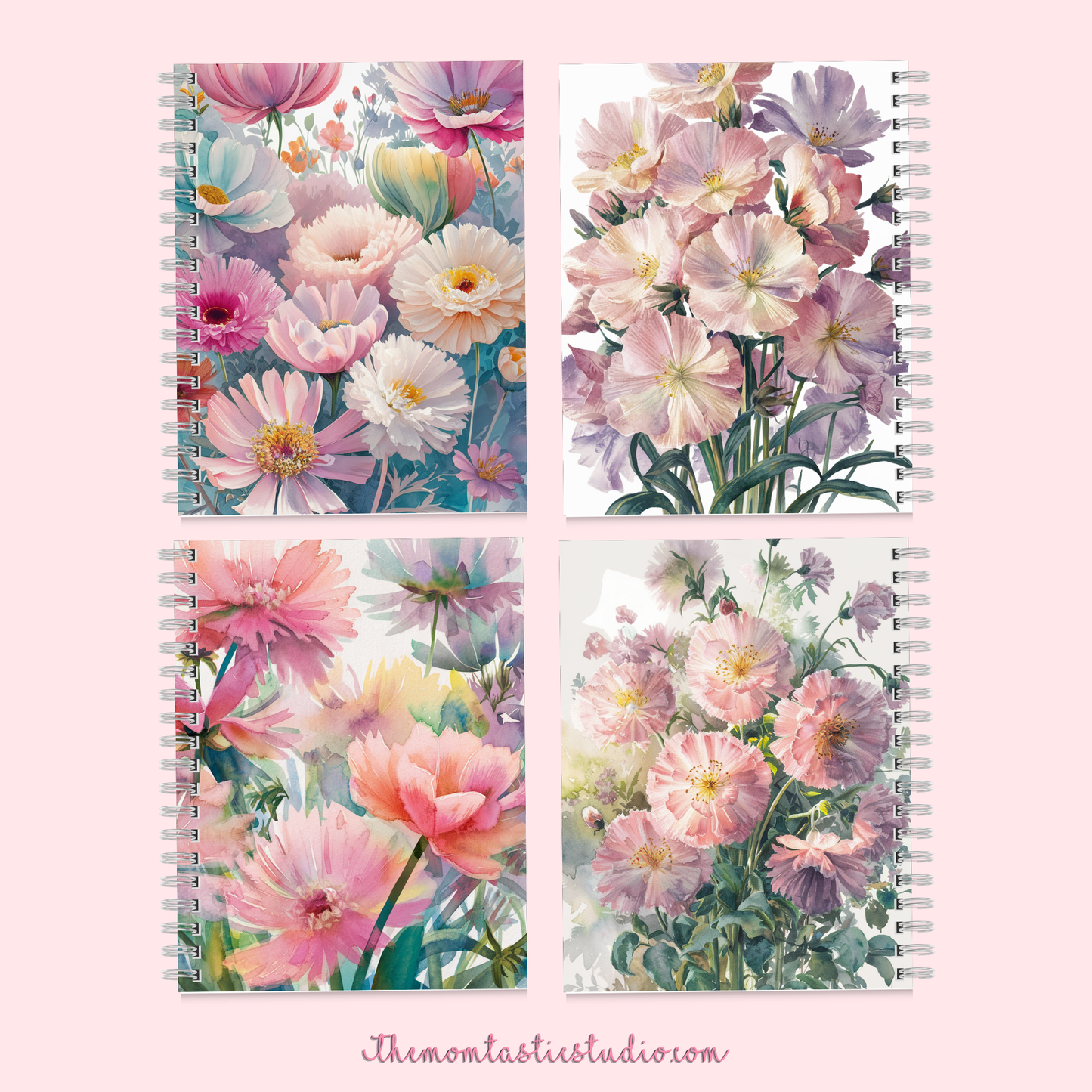 Flowers in Bloom Illustration - 300 DPI – Instant Download – Commercial Use