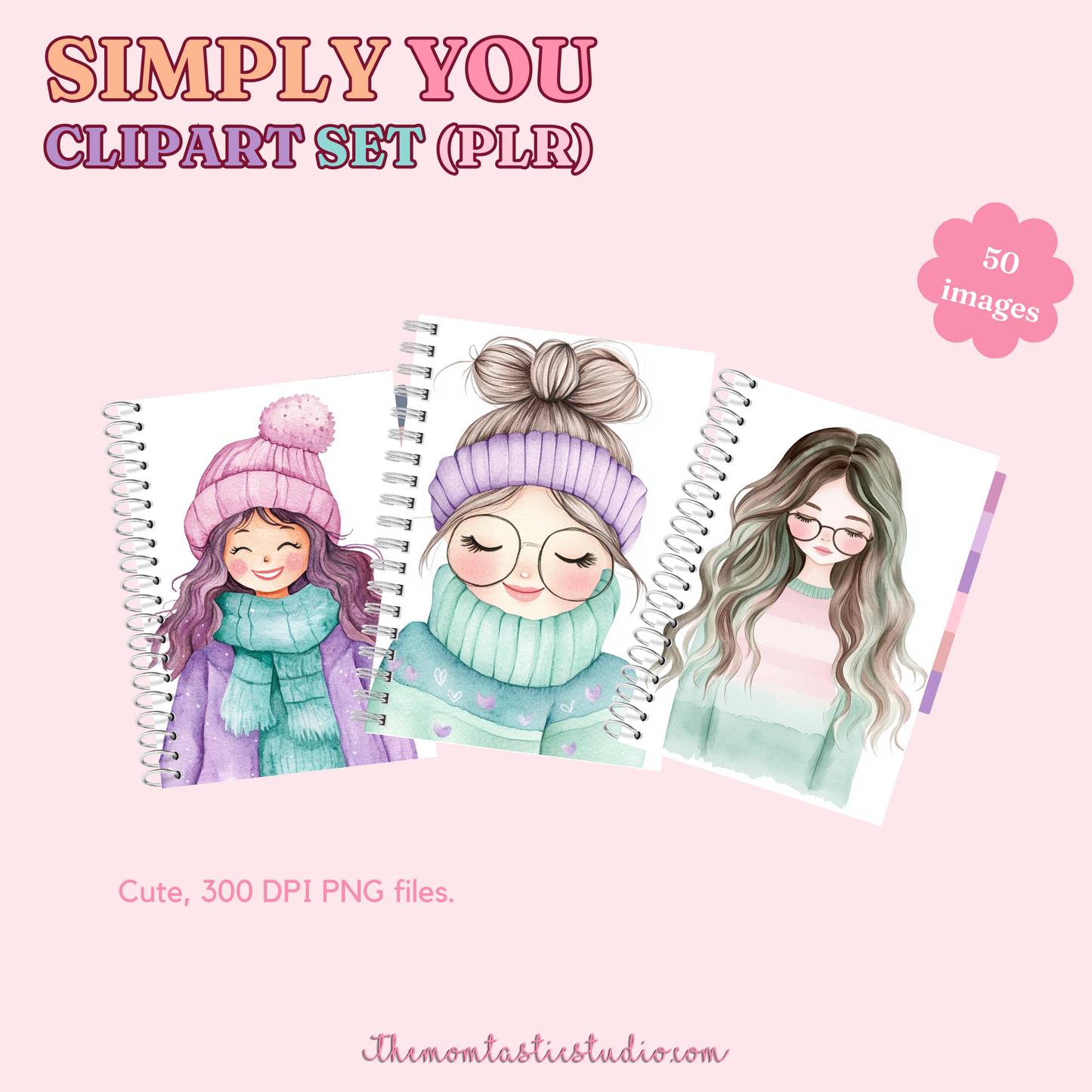 Simply You Clipart Set – Instant Download – PLR (Rights to Resell)