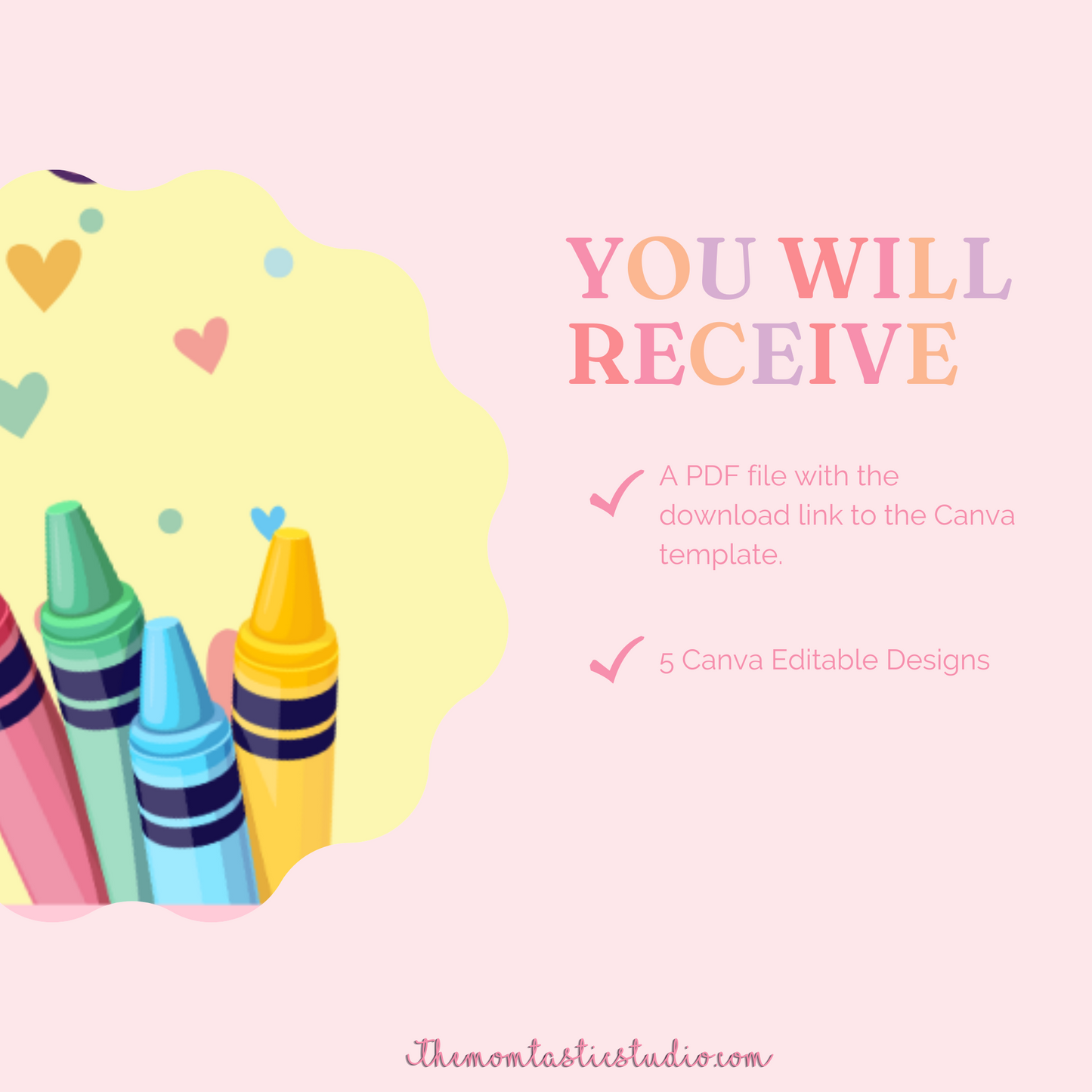 Best Teacher Ever Pen Sleeves - Canva Editable Template - Commercial Use