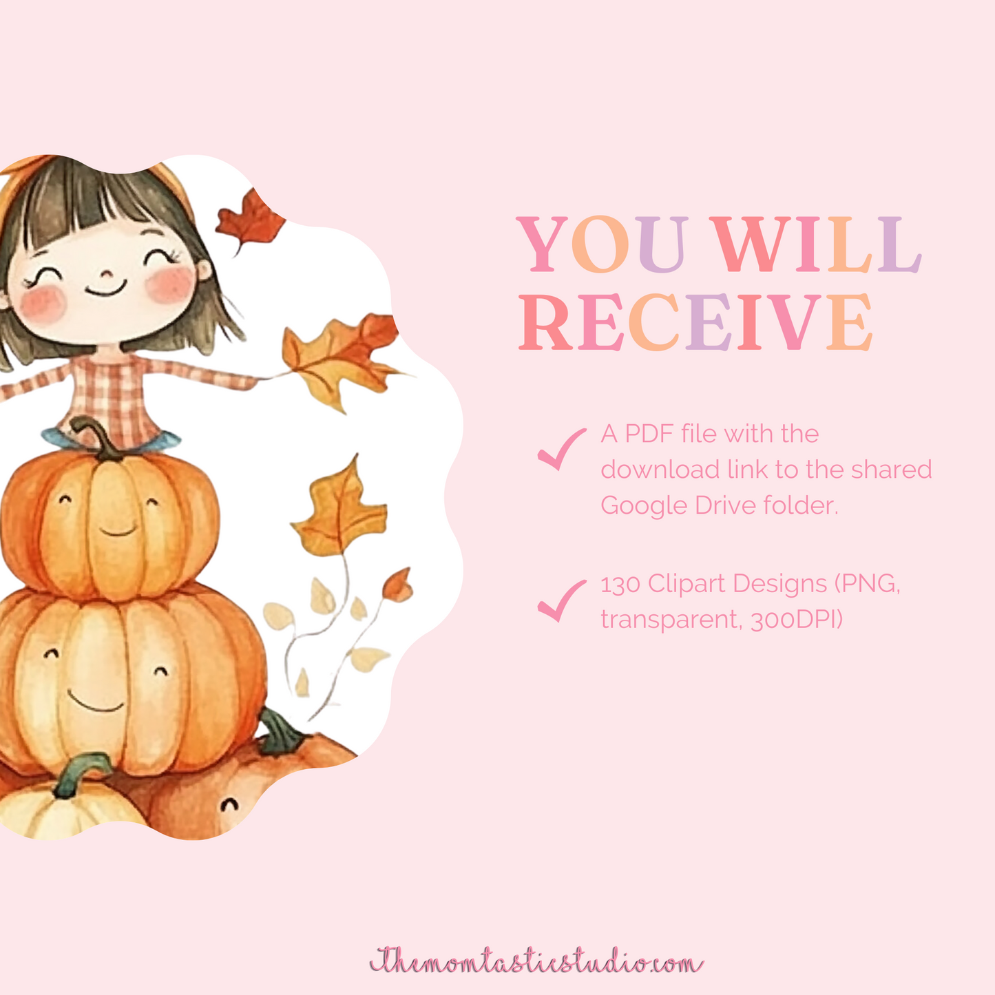 Autumn Glow Clipart Set - 300 DPI – Instant Download – Commercial Use (Transparent Files)