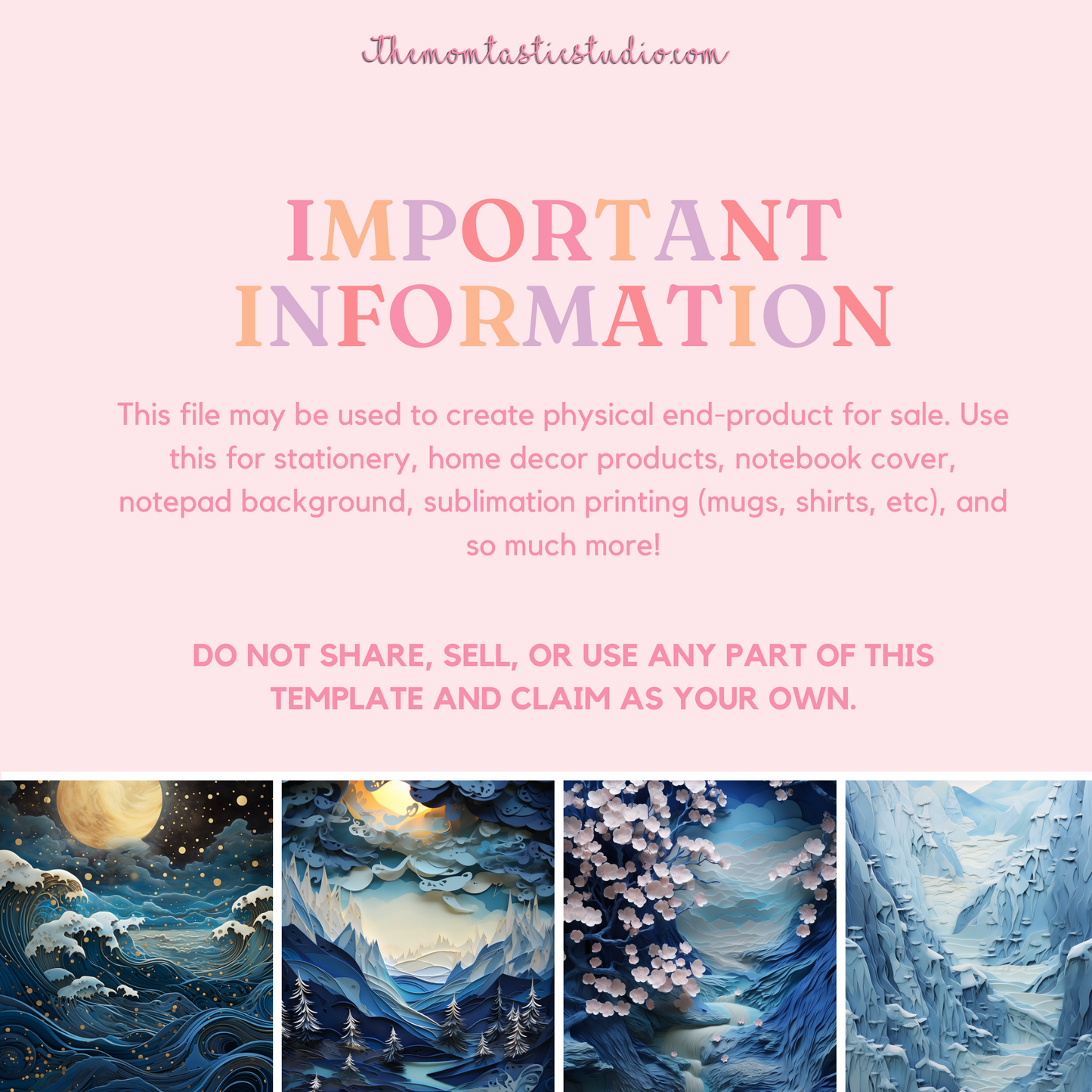 Iridescent Tides Digital Illustration – Instant Download – Commercial Use