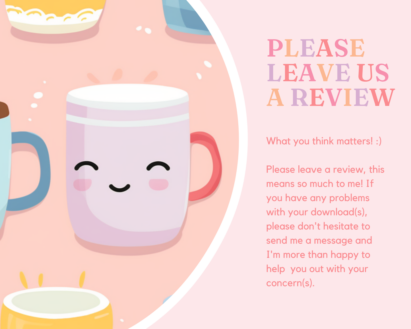 2024 Template | Kawaii Coffee Calendar Printable | Canva Editable | Commercial Use