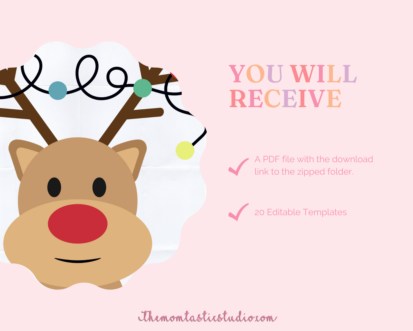 Witty and Funny Christmas Money Envelope Template – A4 Size - Canva Template