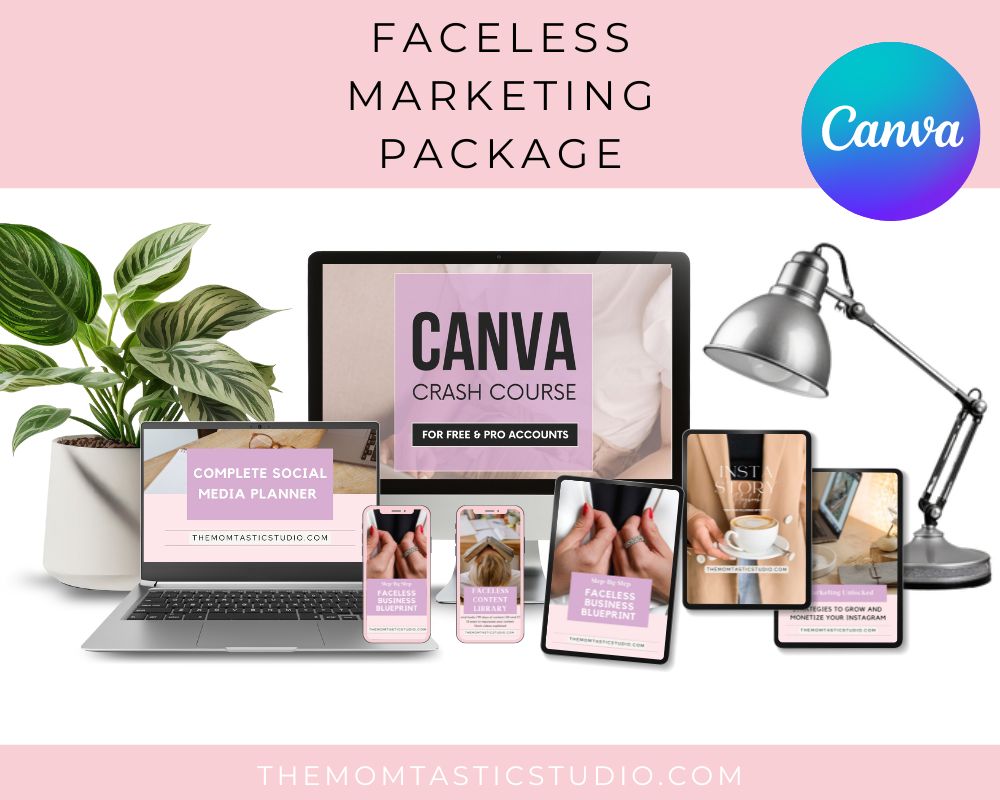 Faceless Marketing Package (with PLR)